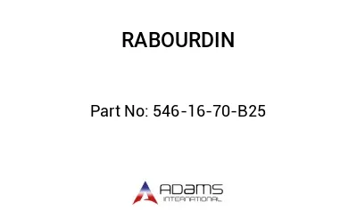546-16-70-B25 546-16-70-B25