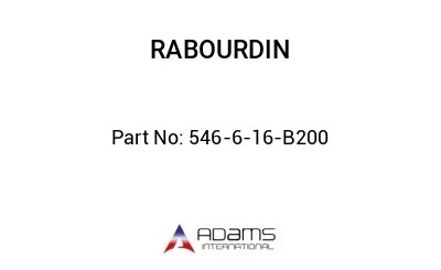 546-6-16-B200 546-6-16-B200