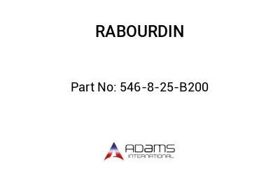 546-8-25-B200 546-8-25-B200