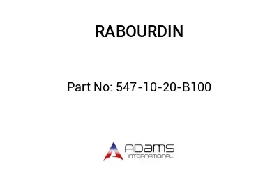 547-10-20-B100 547-10-20-B100