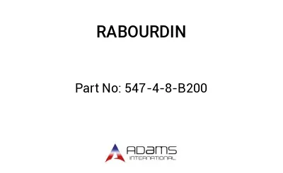 547-4-8-B200 547-4-8-B200