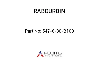 547-6-80-B100 547-6-80-B100