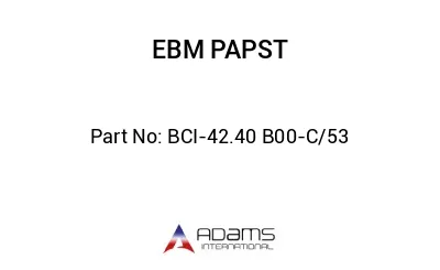 BCI-42.40 B00-C/53 BCI-42.40 B00-C/53